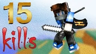 15 УБИЙСТВ НА TEAM SKY WARS / 15 KILLS [Hypixel Sky Wars Minecraft Mini-Game]