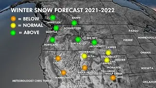 Tomer's Take: Long-Range Winter Snow Forecast for 2021-2020 Ski Season