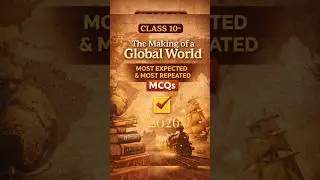 The Making of a Global World MCQs | Class 10 History | Most Expected Questions#history #BrainFuel9