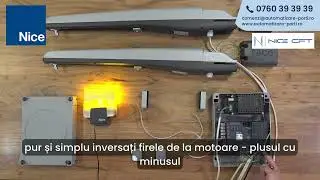 Programare Automatizare poarta batanta NICE TOONA4024KIT