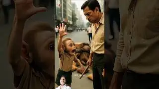 Super hero baby monkey 🐒🐵 Super Story in world 👈#yt #emotional #shortvideo #shortsviral #ym
