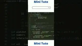 [ Show / Hide  password ] how to use dom in javascript in  60 s ( strong password ) #2