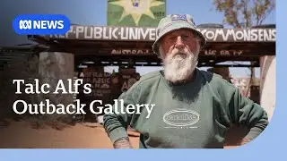 Talc Alf's carved artworks attract tourists travelling the SA outback | ABC NEWS