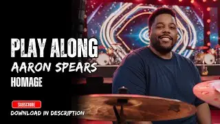 Play Along &ndash; HOMAGE | Aaron Spears Style | Gospel R&B Pocket Groove