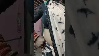Crossdresser wearing saree with blouse #shorts #viral 