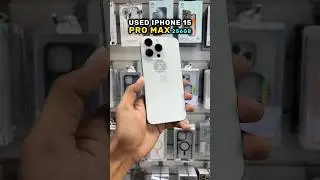 iPhone 15 Pro Max 😍 Second Hand Available in Miles Telecom #shorts #iphone15promax #iphone #short