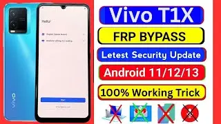 Vivo T1X Frp Bypass 100% Working Trick 2025| Vivo T1x frp bypass new trick| vivo t1x frp bypass|