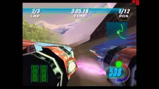 Star Wars Episode 1: Racer - Fire Mountain Rally (Free Play)