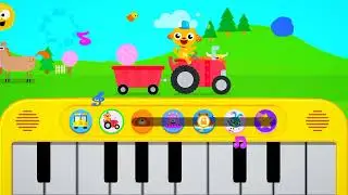 Kids Cartoon Piano Songs | Colorful Fun & Happy Music🐰#viral#kidscartoon #kidsmusic#nurseryrhymes 