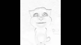 The draw talking  tom cool right