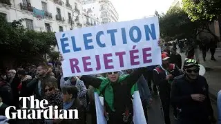 Algeria: protesters boycott election chanting &lsquo;No vote! We want freedom!&rsquo;