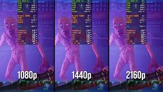 System Shock Remake Ultra Settings | RTX 3070 TI + Ryzen5 5600X | 1080p vs 1440p vs 2160p
