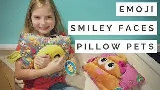 Pillow Pets Smiley Faces Emoji - Great Tween / Teen Christmas List Gift Idea!