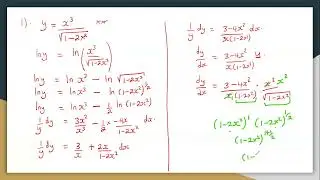 S.6 Differentiation 2-Lesson 9:Differentiation Using Exponential and Natural Logarithms |Application