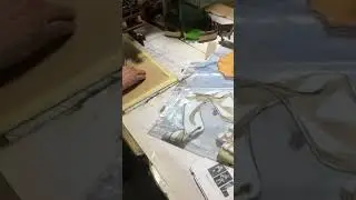 Making inflatable anime pillow pop bag