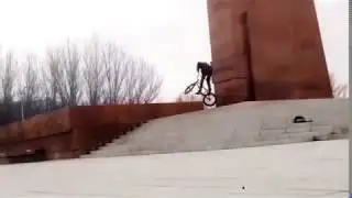 Bmx 360 Bishkek ride local el toro spot stairs