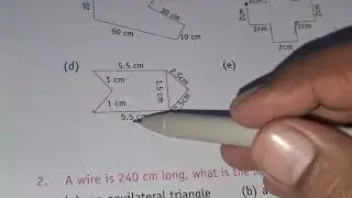 CLASS 6TH | BOOK NAME MATHS FACTOR | MENSURATION | EX-10.1 | CALCULATE THE PERIMETER OF THE FIGURES