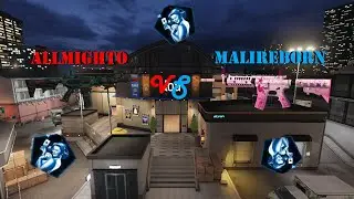 AllMighto M4 vs MaliReborn M4 on Mart - Ironsight Gameplay