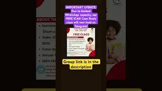FREE ICAN CASE STUDY CLASS NOV. 2025 DIET