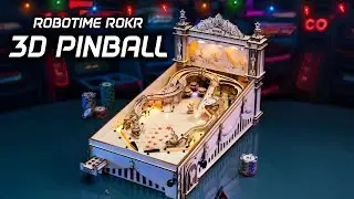 PUZZLE VE OYUN BİR ARADA! Robotime - ROKR 3D PINBALL - KURULUM VE DETAYLI İNCELEME