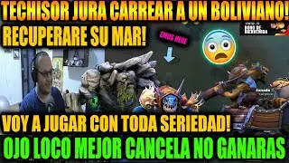 TECHISOR LO DA TODO PARA GANAR CON TECHIS! ENTRE LA ESPADA Y LA PARED SU CUENTA TA MARDITA 🎥| Dota 2