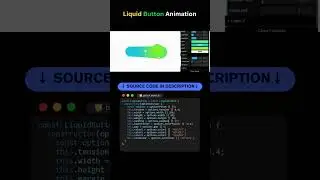 Liquid Button Animation &ndash; Pure CSS Morph Magic! #coding #programming #buttonanimation #button #magic