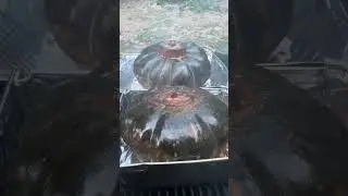 HICKORY SMOKED ROAST PUMPKINS with CELIBRITY CHEF CALEB CHAMBERS.