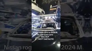 Nissan rogue 2015 To 2024 used spare parts 📞📞00971 568766735#