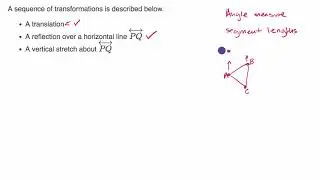 Shape properties after a sequence of transformations