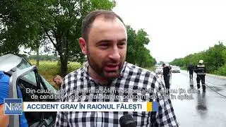 Detalii despre accidentul de la Fălești: De vină ar fi un șofer de 20 de ani