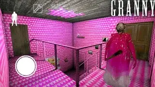 Granny Game HORROR FUNNIEST Car ESCAPE!! Granny Barbie Ep2