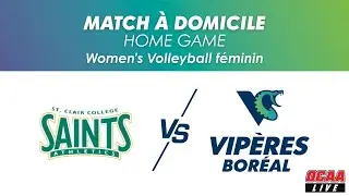 OCAA  Women's Volleyball 🏐 St. Clair @ Boreal [2026/01/17]