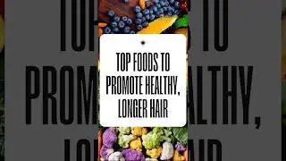 These foods nourish the hair from within, improving its structure & overall vitality💪 #shorts