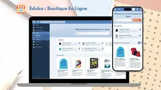 Module boutique en Ligne Eduka - Ventes de produits & Gestion des stocks