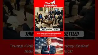 Trump Claims Trade Diplomacy Ended India-Pakistan Conflict! Trump | India | Pak| Ind-Pak War | Viral