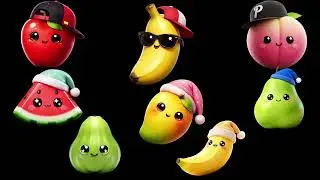 Happy Fruit Dance Party 🎉🍓 | Kids Songs & Animation