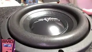 Skar Audio iX-10 D2 Car Subwoofer on 3000 Watt's 1 Ohm SMD-AMM1 NVX XAD13 Car Amplifier Live Dyno
