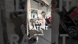 Slate It OR Rate It: Seated Cable Row 💪🏼
