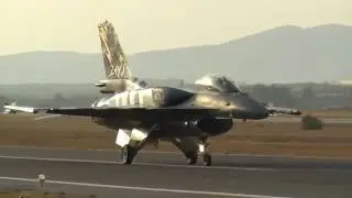 Athens Flying Week 2016 HAF F-16 Demo Team Zeus Display