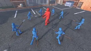 Rooftop Rumble: Dynamic NPC Wars with Active Ragdoll Physics