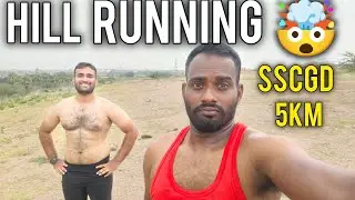 🤯 HILL RUNNING SSCGD 5KM 20 MINUTES CONTINUE RACE 😈