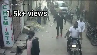 Bilimora Sardar Market Aamin Shaikh Fight. CCTV Footage.