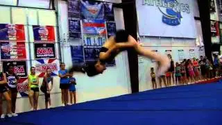 Gabi Butler & Kiara Nowlin Cheer Clinic at Spring Creek Athletics