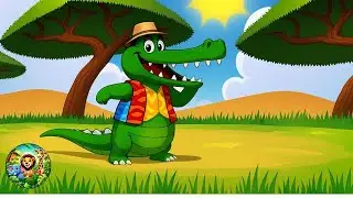 HAPPY CROCODILE DANCE SONG - Fun Safari Animal Music