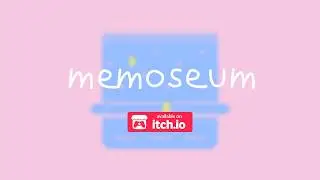 MEMOSEUM - Trailer - Bitsy Game