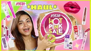 *HUGE*Non-sponsored* Nykaa Hot 🩷 Sale Haul 😍 | Affordable Skincare, Makeup and more ✨