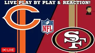 Chicago Bears vs San Francisco 49ers | NFL Livestream Live Radio Broadcast (12/28/2025)