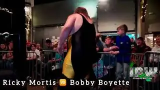 Ricky Mortis vs Bobby Boyette | IPW Pop Up: Terror In The Taproom | Island Pro Wrestling
