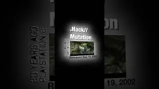 Good ole #Dot #Hack part 2 is 20 yo! #ps2 #rpg #classic #playstation  #playstation2 #short #shorts