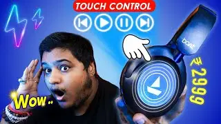 Boat Rockerz 650 Pro Review😲| 80H Battery⚡ + Touch/Swipe Controls + Dolby Audio under ₹2999🔥